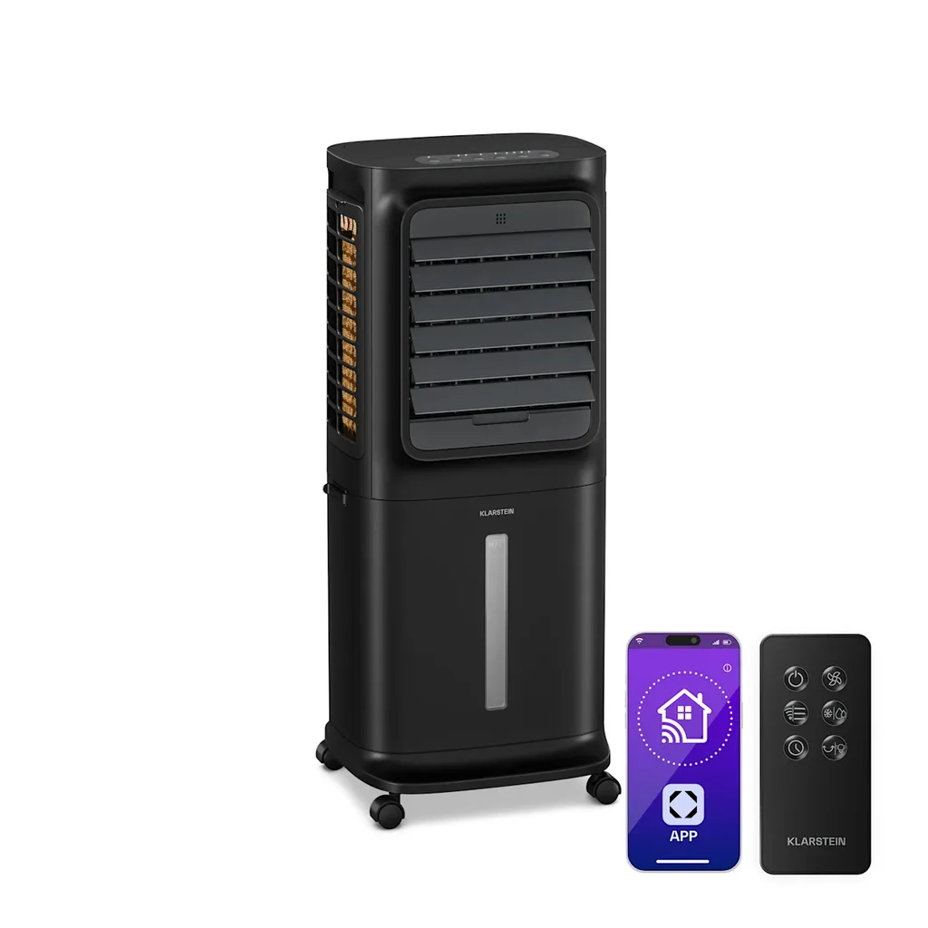 Breezecube Smart 10L 340m³/h Rafraîchisseur d'Air Noir - 10048233