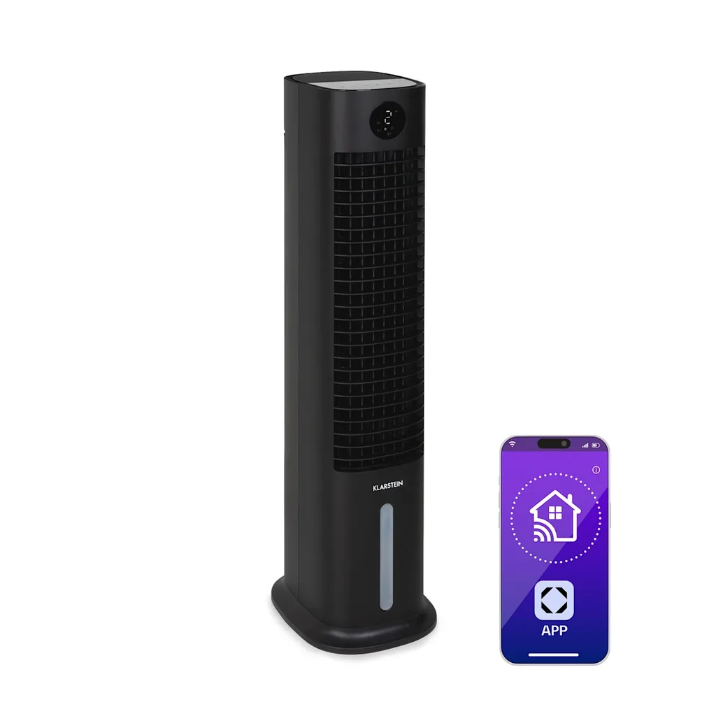 Skytower Smart 8L 460m³/h Rafraîchisseur d'air Noir - 10035817